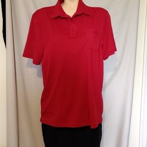Club Room Soft jersey knit pocketed polo shirt